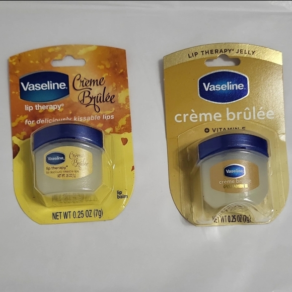 Vaseline Other - Vaseline Lip Therapy Crème Brûlée Lip Balm